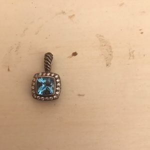 David Yurman blue pendant